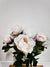 Peony Bouquet 5 head White/Pink